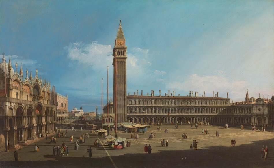 カナレット 《サン・マルコ広場》 1732-33年頃 東京富士美術館
©東京富士美術館イメージアーカイブ/DNPartcom
