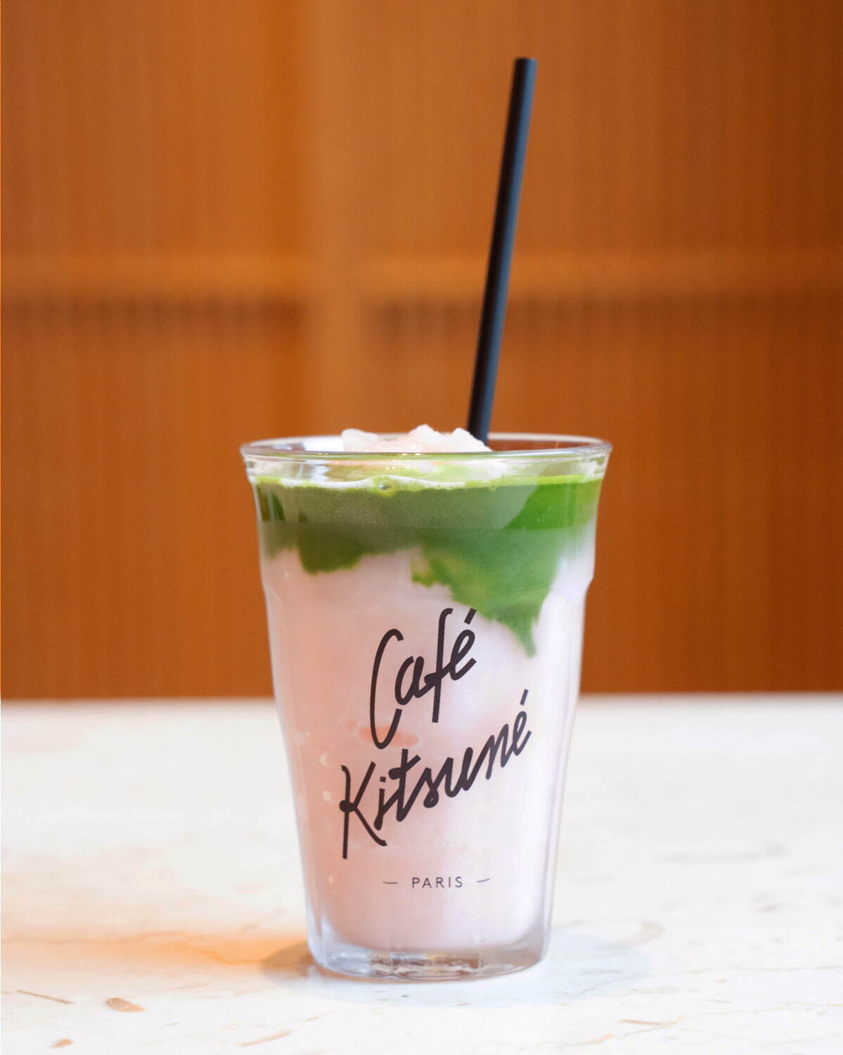 カフェ キツネ“抹茶尽くし”の限定メニュー、フランス菓子風どら