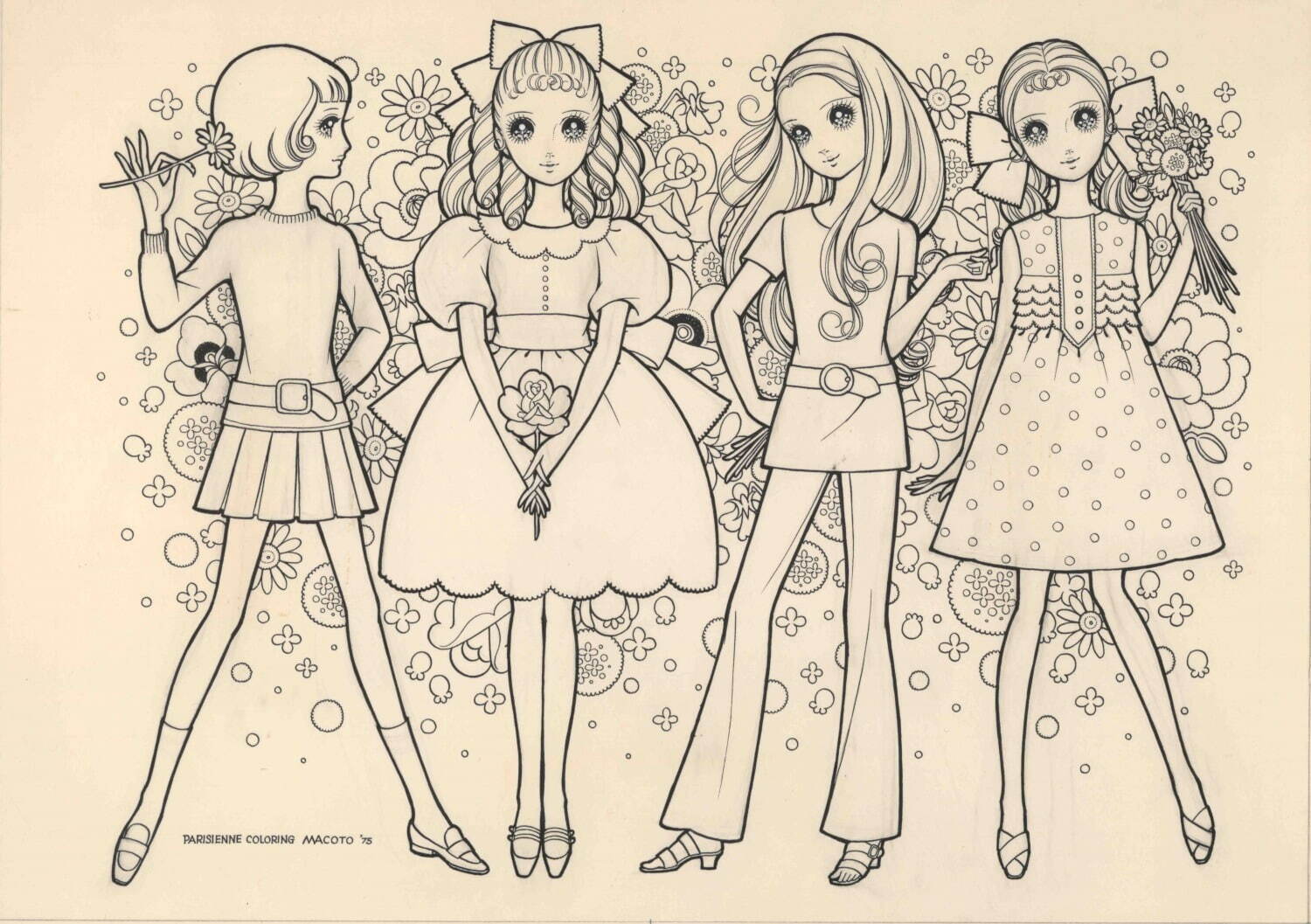 写真11/13｜画家・高橋真琴の少女画展が伊勢丹新宿店で、1960