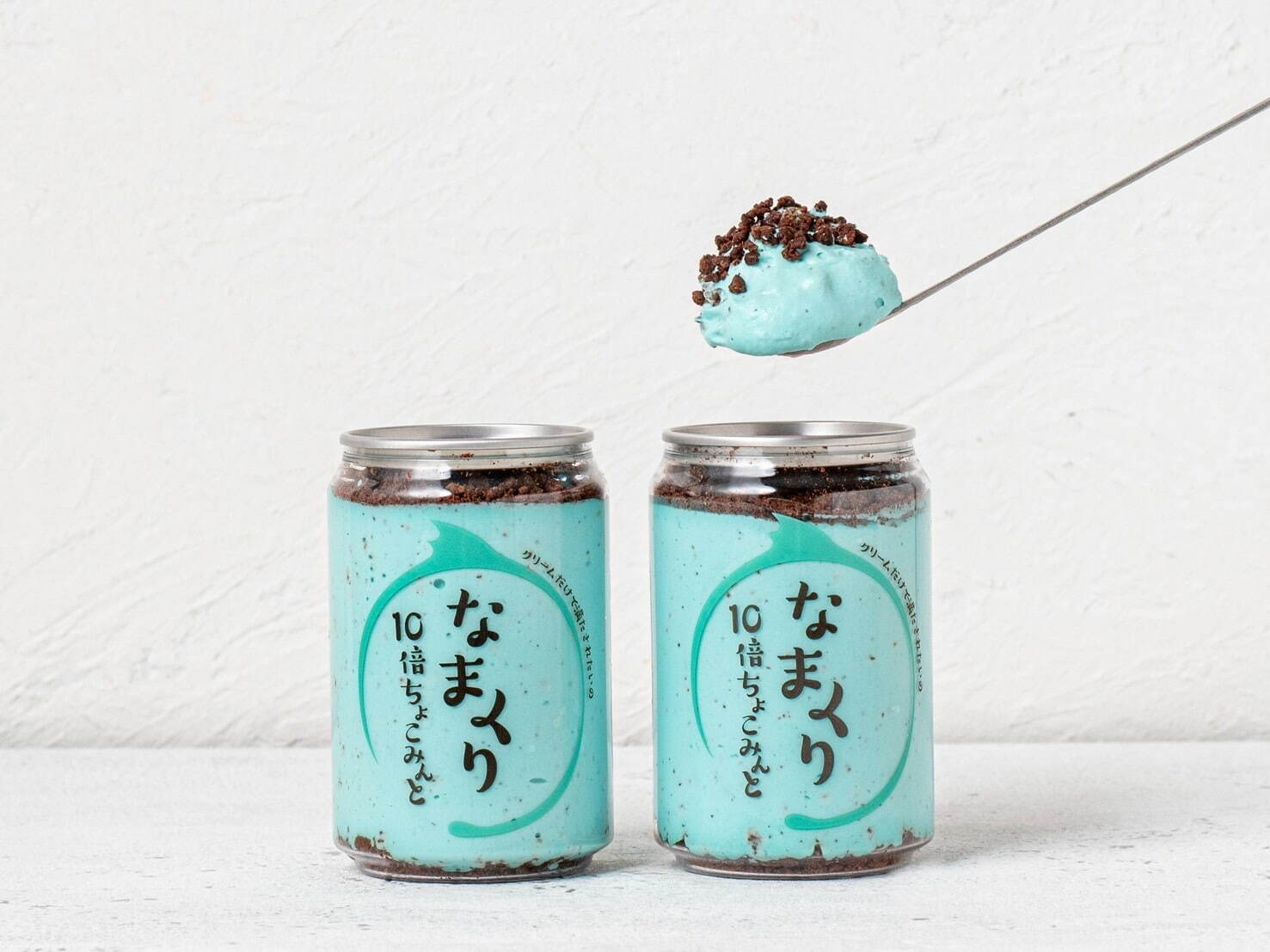 生クリームだけのスイーツ缶「なまくり」“スースー10倍”チョコミント味が限定復刻｜写真1
