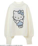 キャンディ ストリッパー、“エンジェル風”ハローキティのジャカードニット＆キルティングバッグ｜写真1