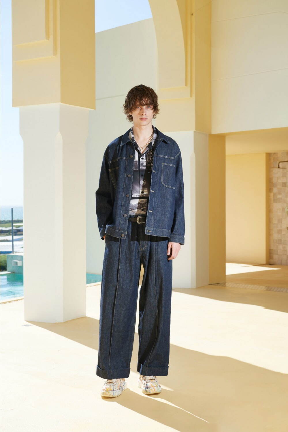 グラム 2024年夏｜male デニムパンツ