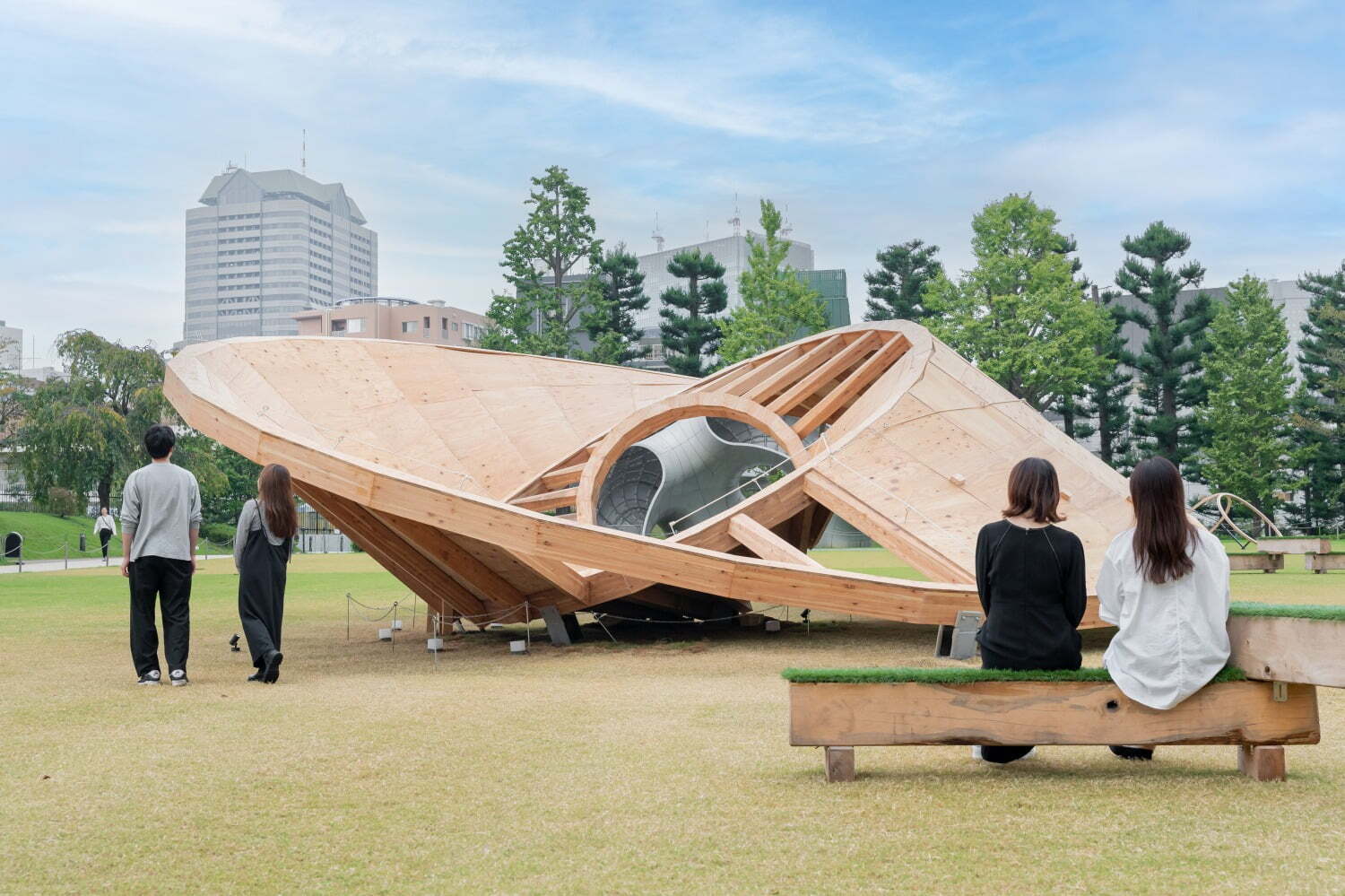 庭園｜東京ミッドタウン、五感で楽しむ「デザインタッチ 2024」心と未来への変化をつむぐデザイン