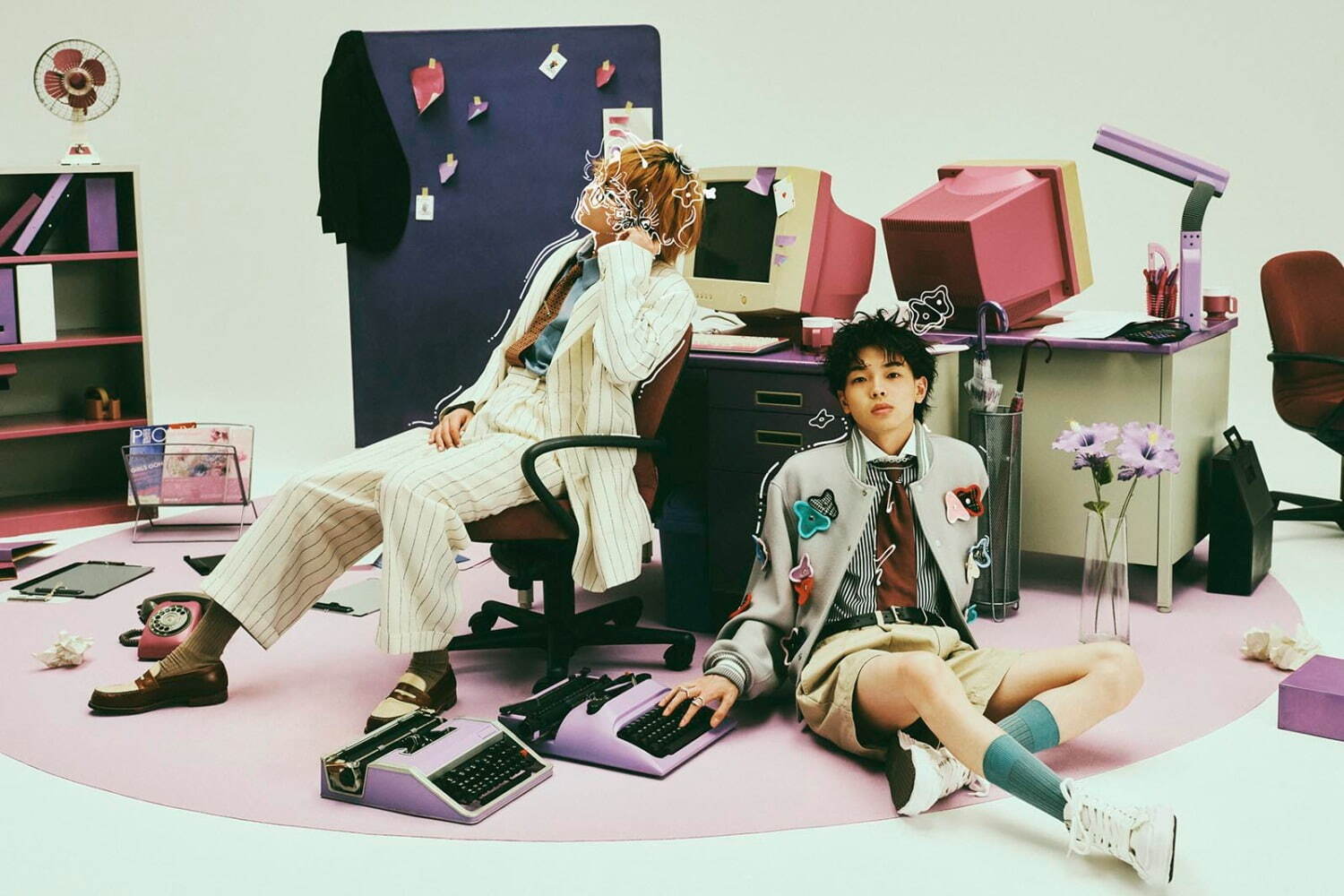 imase＆なとりの新曲「メトロシティ」“上京”をテーマに共作した