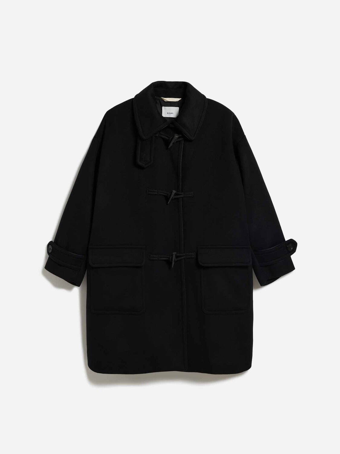 ノーカラーダッフルコート – FACE SANS FARD