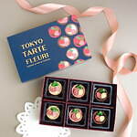 フラワーショップ・カレンド“バラの鉢植え”着想の新作チョコレートタルト、バニラ・苺・チョコの3種｜写真1