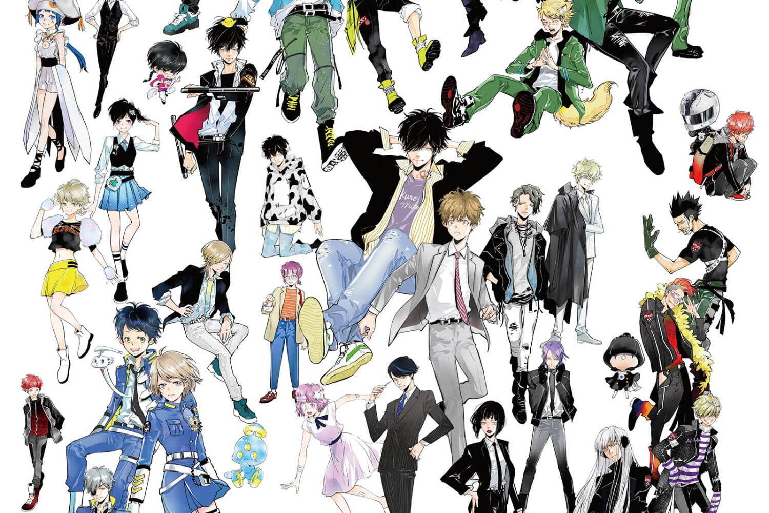 イラスト｜展覧会「天野明展 The Characters」名古屋パルコで開催、魅力的なキャラクターたちに焦点