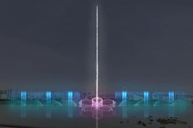 お台場｜世界最大級の噴水「ODAIBAファウンテン(仮称)」お台場海浜公園に、“桜”モチーフの噴水やショー