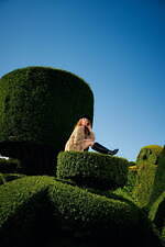 バブアー“ウィリアム・モリスの花柄”裏地のワックスジャケット、クロップド丈＆ミドル丈で｜写真3