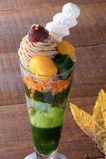 伊藤久右衛門(Itohkyuemon) 抹茶モンブランパフェ｜写真1