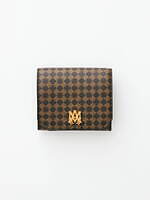 アミリの限定財布、シボ感レザーの二つ折りや“MA QUAD”ロゴ入り総柄ジップウォレット｜写真22