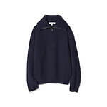 ユニクロ アンド コントワー・デ・コトニエ24年秋冬新作、上質ウールセーター＆光沢フリルブラウス｜写真11