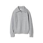 ユニクロ アンド コントワー・デ・コトニエ24年秋冬新作、上質ウールセーター＆光沢フリルブラウス｜写真9