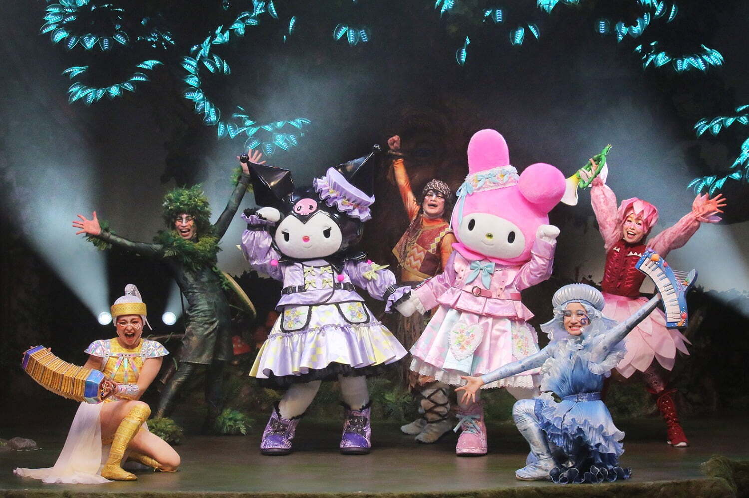 マイメロディ｜サンリオピューロランド「マイメロディ＆クロミ」新作ショー、“心で繋がる”妖精のパーティー