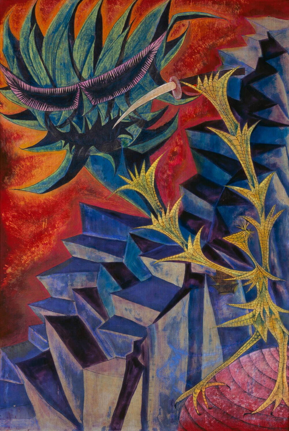 芥川(間所)紗織 《「神々の誕生」神話より》 1956年