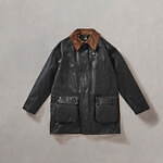 Barbour ブラウンジャケット コーデュロイ襟 BEDALE / ビデイル】コーデュロイ ブルゾン（スリム フィット