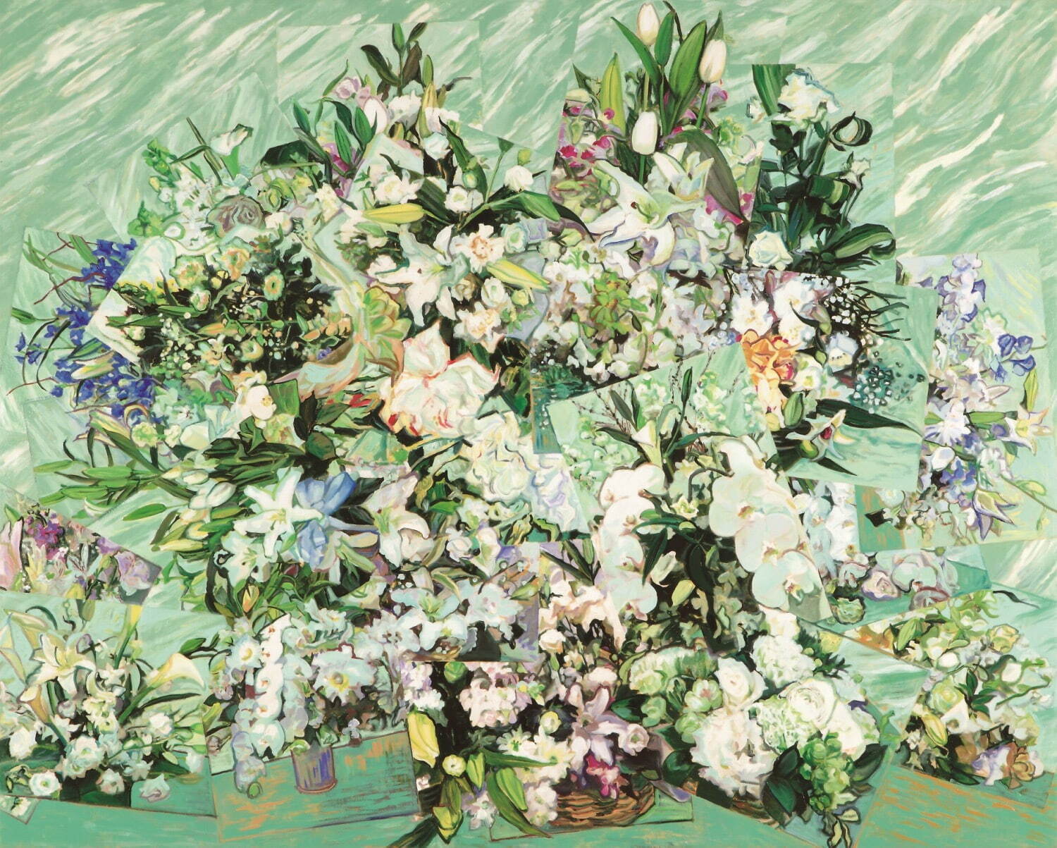 福田美蘭 《冬-供花》 2012年 豊田市美術館