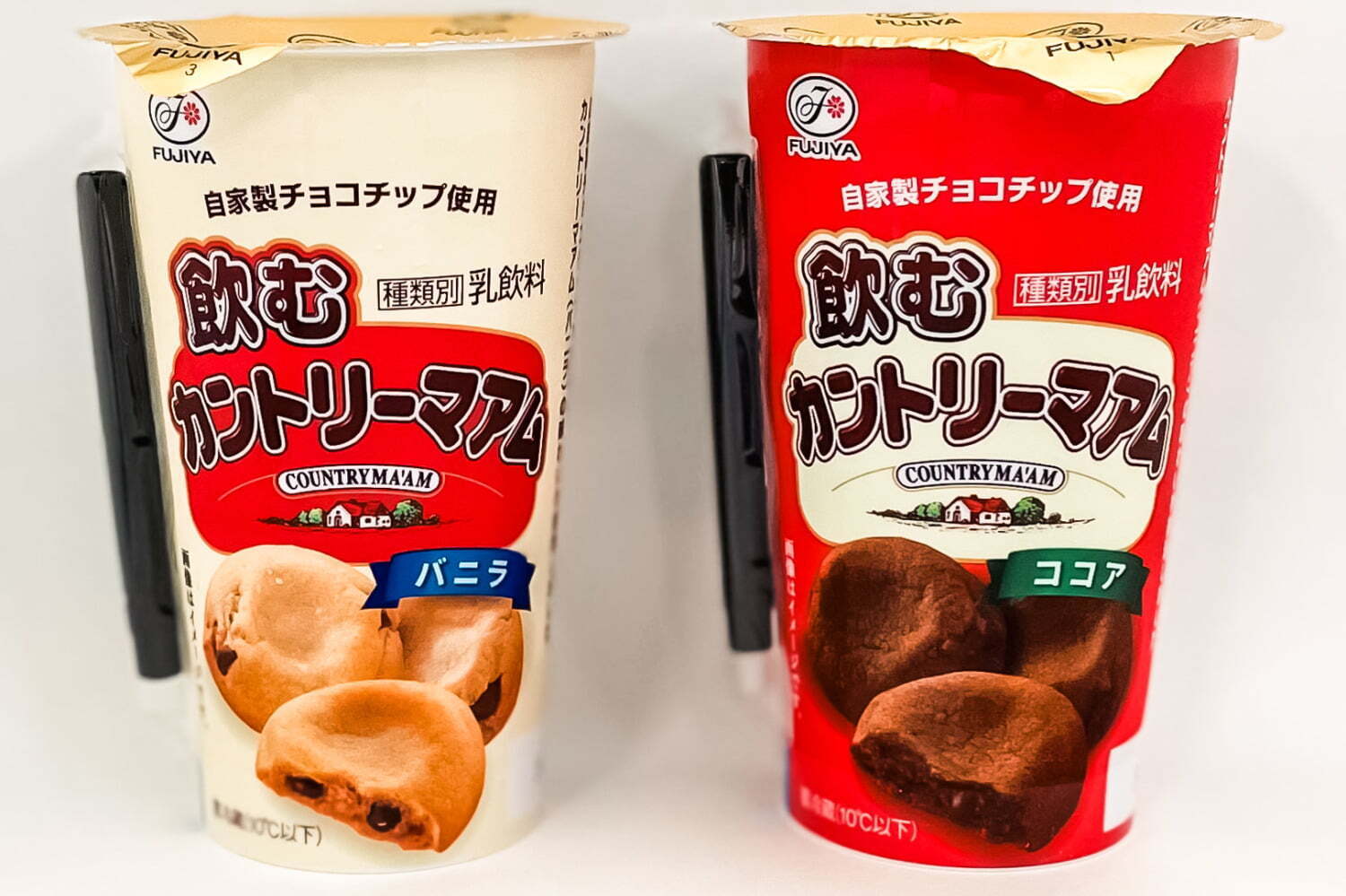 ローソン｜「カントリーマアム」がドリンクに？！人気のバニラ＆ココア味を再現、自家製チョコチップ入り