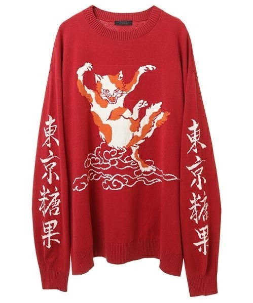 キャンディ ストリッパー24年冬・梅春、“鳥獣戯画”着想ジャケット＆たっぷりリボンのカーディガン｜写真2