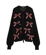 キャンディ ストリッパー24年冬・梅春、“鳥獣戯画”着想ジャケット＆たっぷりリボンのカーディガン｜写真21