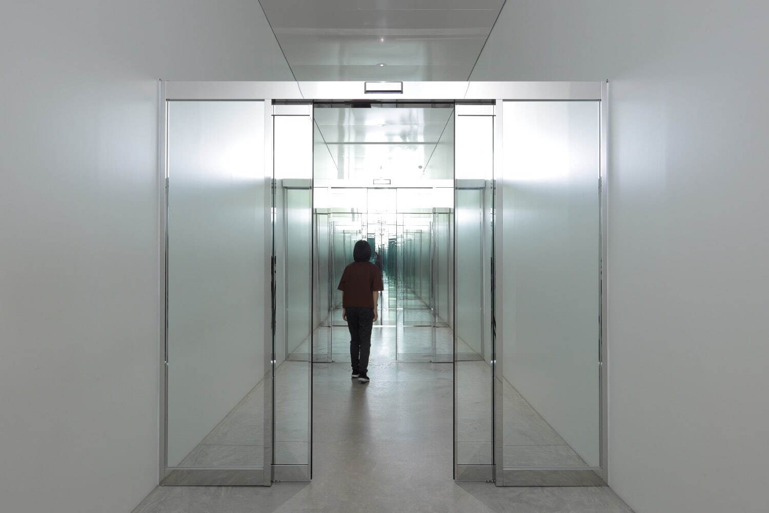 カールステン・ヘラー 《金沢の自動ドア》 2004年
金沢21世紀美術館蔵 © Carsten HÖLLER Photo: KIOKU Keizo