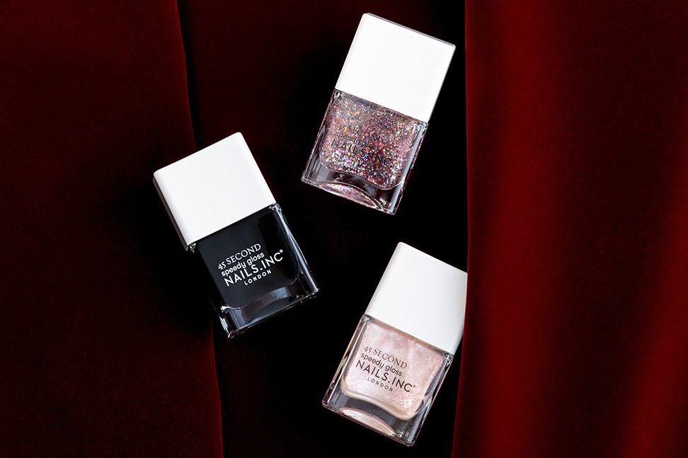 ネイル｜ネイルズ インクの速乾ネイルに24年冬新色、“まるで万華鏡”ミックスグリッター＆シェルピンクパール