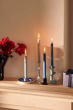 ロイヤル コペンハーゲン24年クリスマス、サンタの陶器人形やレース模様のプレート｜写真2