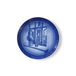 ロイヤル コペンハーゲン24年クリスマス、サンタの陶器人形やレース模様のプレート｜写真17