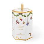 ロイヤル コペンハーゲン24年クリスマス、サンタの陶器人形やレース模様のプレート｜写真15