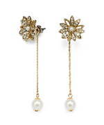 ランバン オン ブルーの“マーガレット”アクセサリー、カットガラスやパール煌めくヴィンテージ風｜写真5