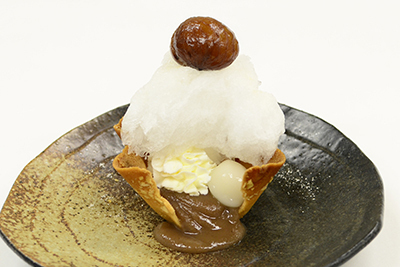 「淡雪のモンブラン」