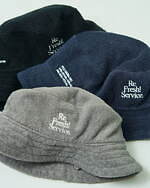 フレッシュサービスの“サウナ”ライン、ネオンイエローのフリース素材トラックスーツやポンチョ｜写真18