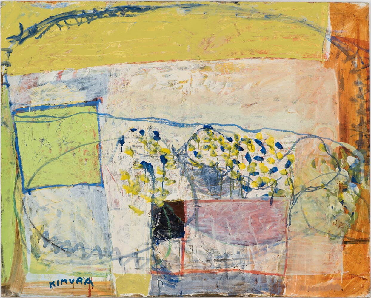 木村忠太 《南仏の六月》 1980年
油彩、カンバス 国立国際美術館蔵