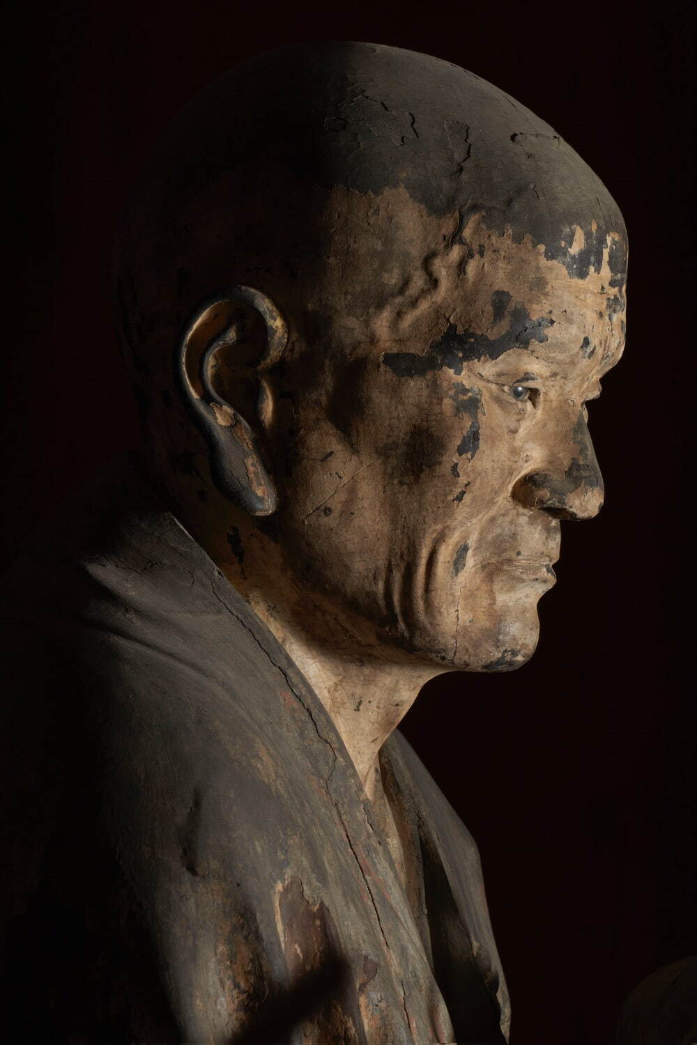 国宝 運慶作 《無著菩薩立像》(部分) 鎌倉時代 建暦2年(1212年)頃
奈良・興福寺蔵 撮影:佐々木香輔