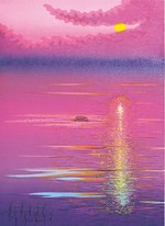 木版画作家・牧野宗則の個展、「富嶽二十景 ー 日本のこころ展