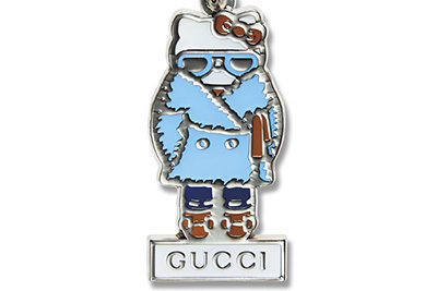ハローキティ✕グッチ、コラボチャームが登場 - VOGUEの付録に 