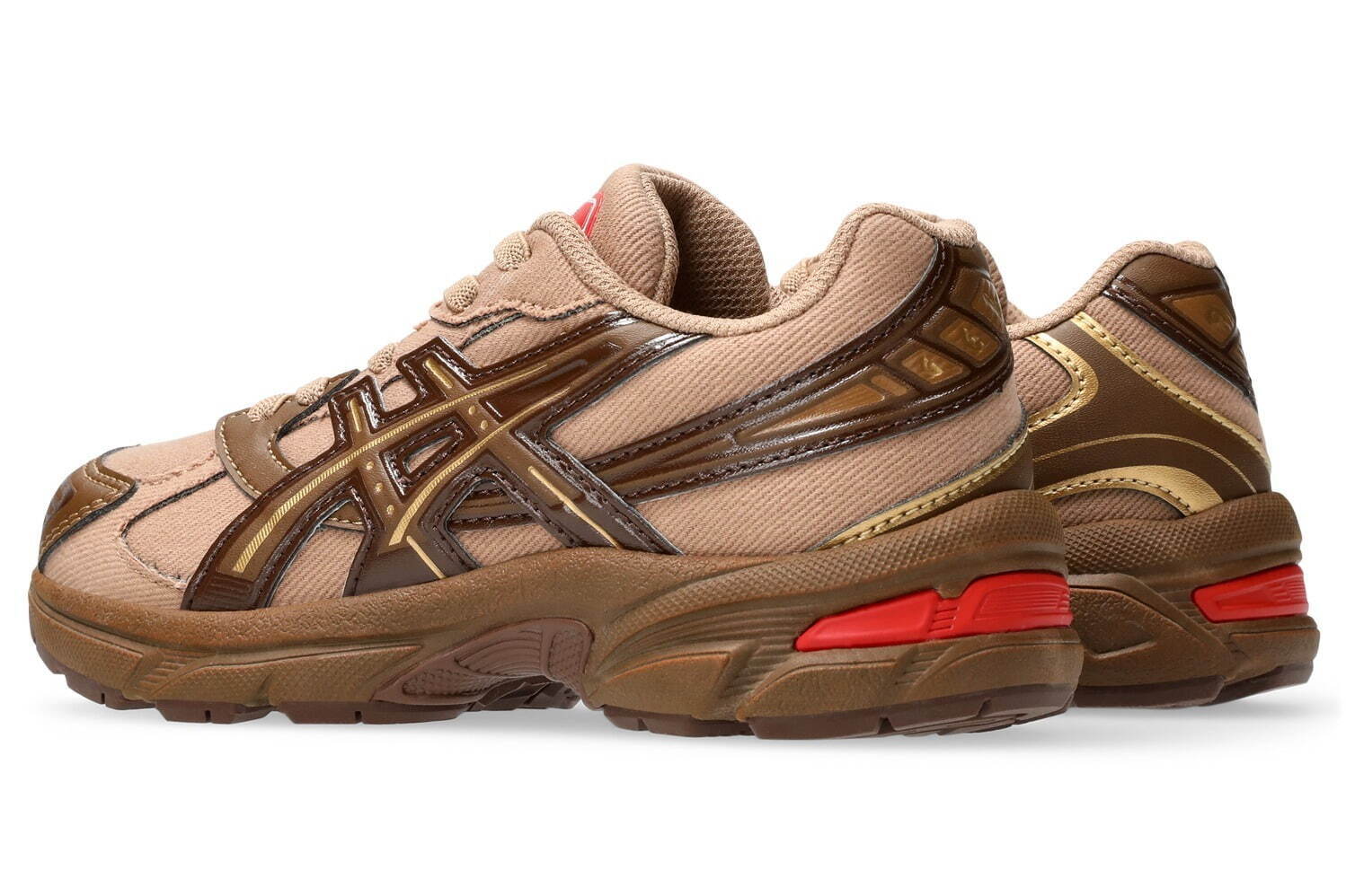 アシックス ロッテ コラボ スニーカー ブラウン 23 新品 GEL-1130