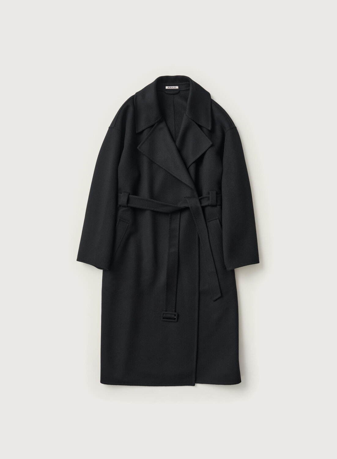 AURALEE カシミヤ ウール コート 希少】AURALEE 21AW カシミヤウールモッサステンカラーコート 0