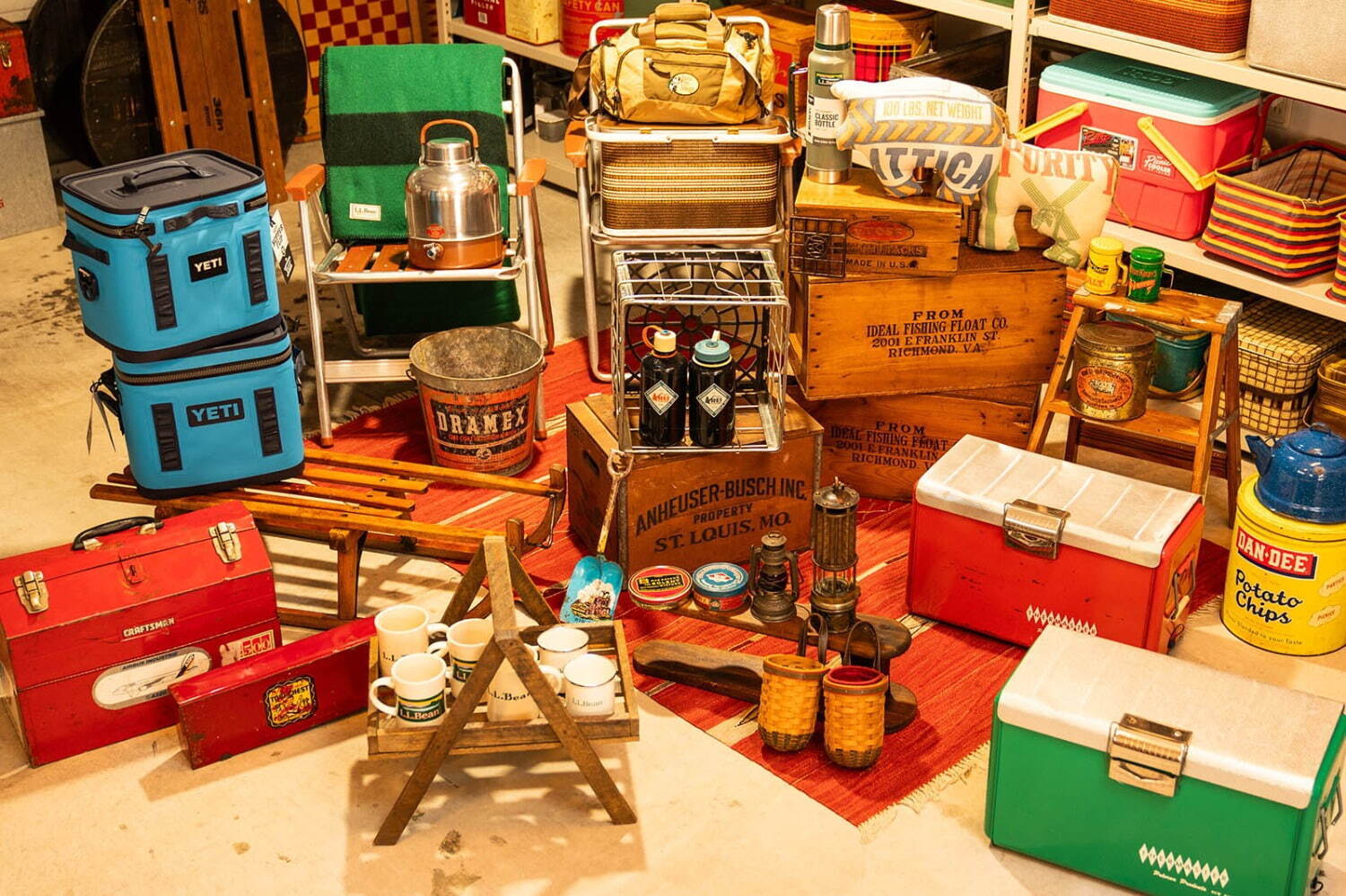 古着｜神奈川・湘南T-SITEで「ガレージマーケット」アメリカンヴィンテージの家具や雑貨50店舗が集結