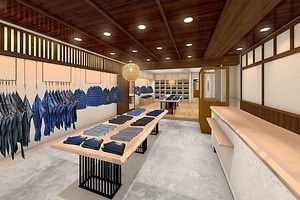 エドウインの“メイド・イン・ジャパン”コンセプトショップ、“半纏”着想の限定デニムジャケットも