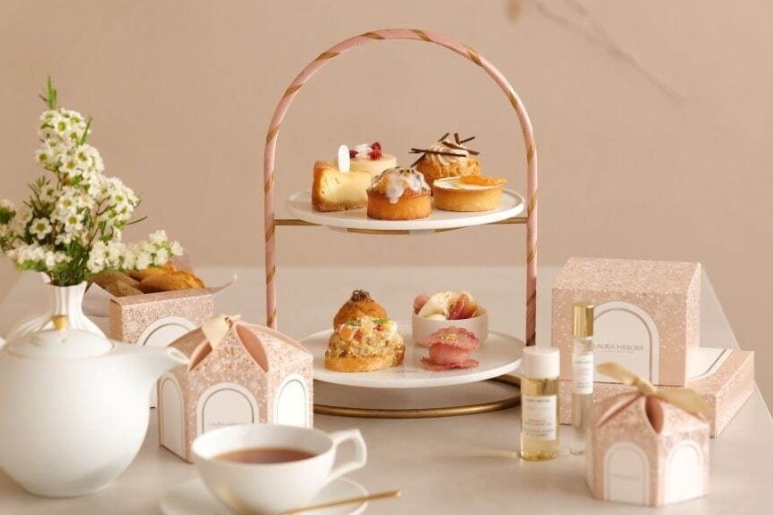 ローラ メルシエの“お土産コスメ付き”アフタヌーンティーが代官山で、ハンドクリーム着想のスイーツ｜フォレストゲート代官山(メイン棟)