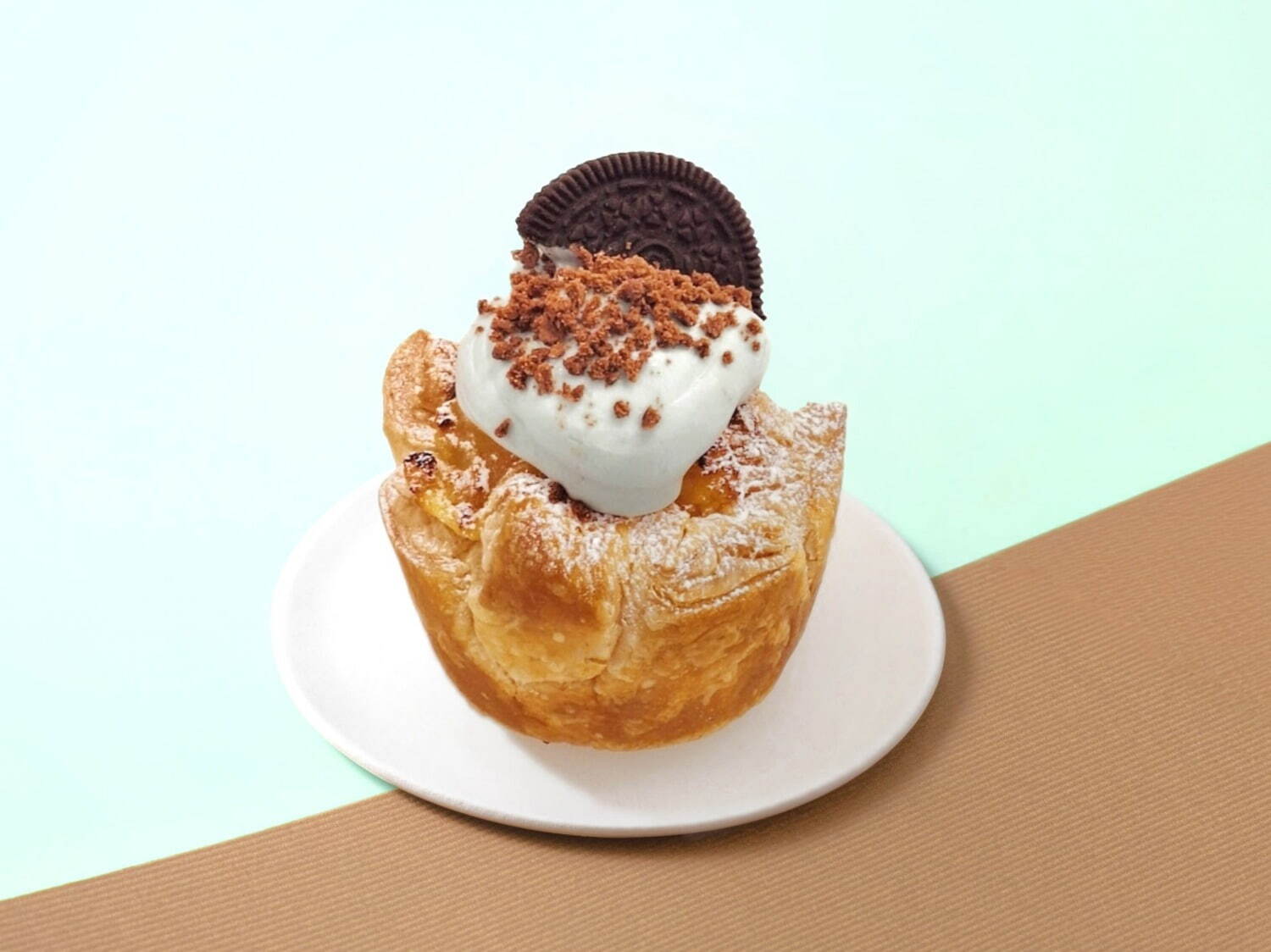 エキュート大宮にチョコミントスイーツ集結、“テディベアクランチ”のせたドーナツ＆サクとろ贅沢パイなど｜写真18