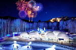 星野リゾート トマム“氷の街”「アイスヴィレッジ」氷のドーム型ホテル＆バー、青のフローズンケーキも