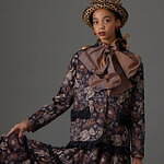 Q-pot. Dress、“テディベア＆カヌレ”の総柄パフスリーブドレスやフリル配したジャケット｜写真3