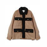 クルニ24年秋冬アウター、“袖を取り外せる”ダウンジャケットや柔らかウールメルトンのショートコート｜写真9