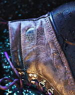 ザ・ノース・フェイス パープルレーベル×ドクターマーチン、ヌバックレザー切り替えの防水ブーツ｜写真4