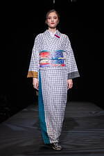 ジョウタロウ サイトウ 2025年春夏コレクション - 遊び心あふれるキモノスタイル｜写真4