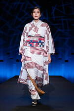 ジョウタロウ サイトウ 2025年春夏コレクション - 遊び心あふれるキモノスタイル｜写真13