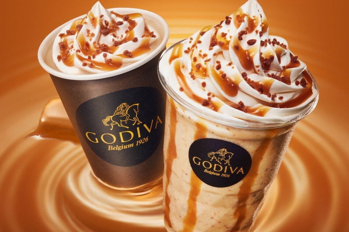 ゴディバ「生キャラメル ショコリキサー」とろける生キャラメル＆ミルキーチョコの新作ドリンク