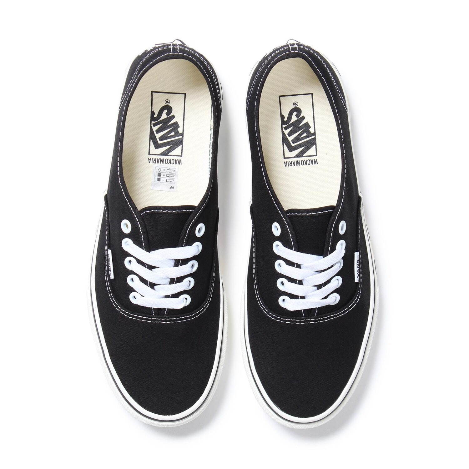 VANS×ワコマリア「オーセンティック」スニーカー、“赤・緑・黄